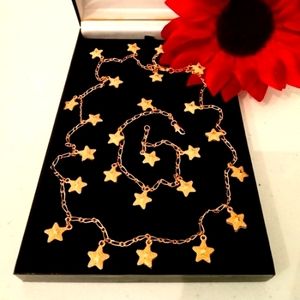 🎁 FREE GIFT INCLUDED🎁NWOT Gold Plated Set Necklace and Bracelet